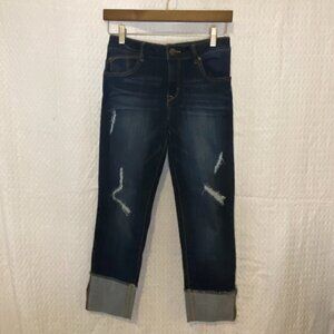 1822 Denim Capri Taylor Jeans US Women's size 8 Dark Blue